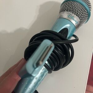 Disney Aqua Microphone with Black Cable